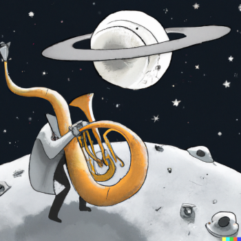 DALLE 2022 12 20 18.54.14 playing tuba on the moon